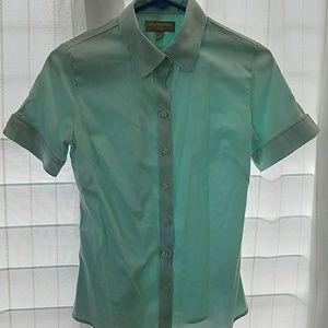 Banana republic collared short sleeve